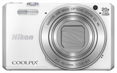 Nikon CoolPix S7000 - fehér Fényképezőgép / kamera - Ultrazoom fényképezőgép - Kompakt méretű - 284773