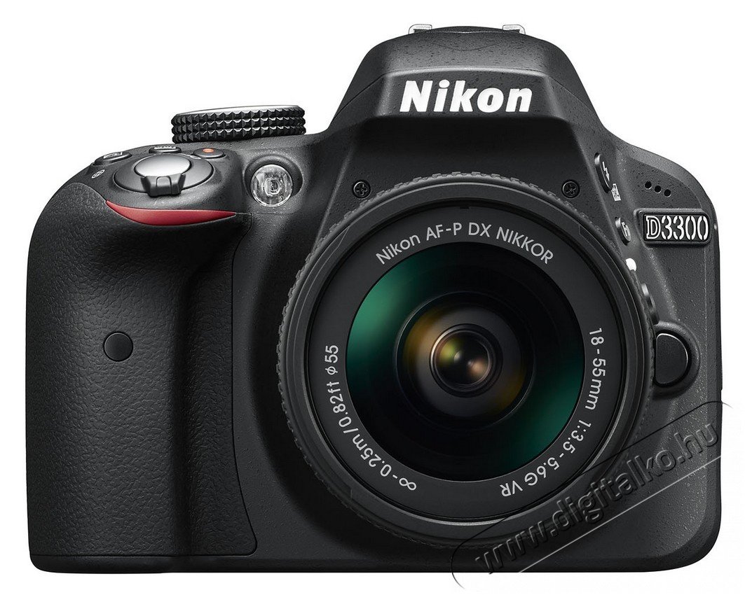 Nikon D3300 + 18-55mm AF-P VR + 55-200mm VR II Kit Fényképezőgép / kamera - DSLR tükörreflexes fényképezőgép - 298289