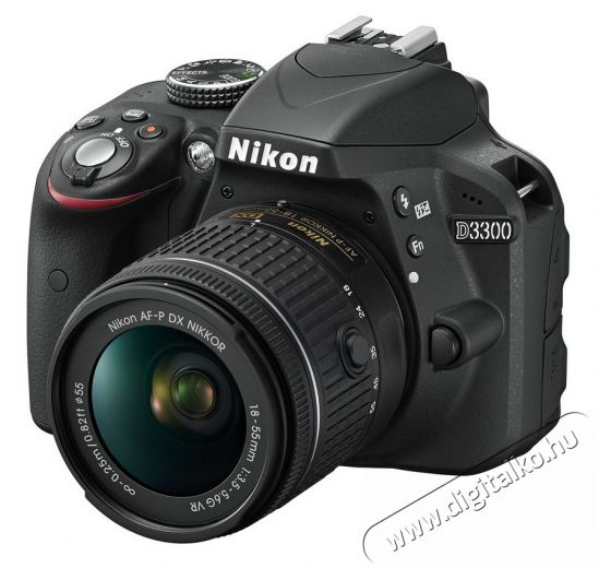 Nikon D3300 + 18-55mm AF-P VR + 55-200mm VR II Kit Fényképezőgép / kamera - DSLR tükörreflexes fényképezőgép - 298289