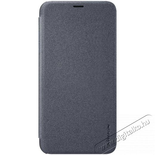 NILLKIN NL164741 Sparkle Logo iPhone XS Max fekete oldalra ny&iacute;l&oacute; tok Mobil / Kommunik&aacute;ci&oacute; / Smart - Mobiltelefon kieg&eacute;sz&iacute;tő / tok - Tok / h&aacute;tlap - 427788