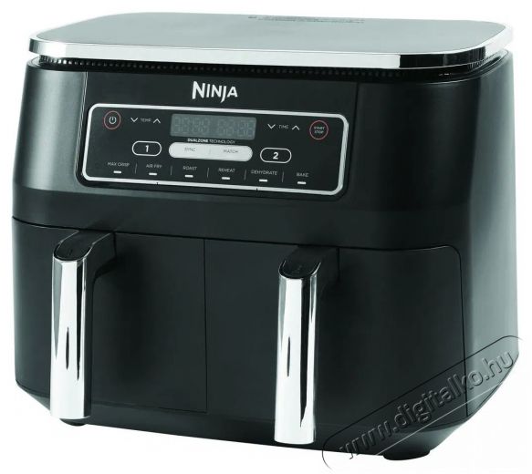 Ninja AF300EU - fekete/ezüst Konyhai termékek - Konyhai kisgép (sütés / főzés / hűtés / ételkészítés) - Olajsütő - 504820