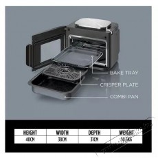 Ninja SFP700EU Combi Mini Sütő Konyhai termékek - Konyhai kisgép (sütés / főzés / hűtés / ételkészítés) - Légkeveréses főzőgép / elektromos kukta / multifunkciós sütő - 505203