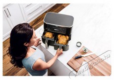 Ninja AF451EU Foodi Max Dual Zone Forró levegős sütő Konyhai termékek - Konyhai kisgép (sütés / főzés / hűtés / ételkészítés) - Légkeveréses főzőgép / elektromos kukta / multifunkciós sütő - 505529