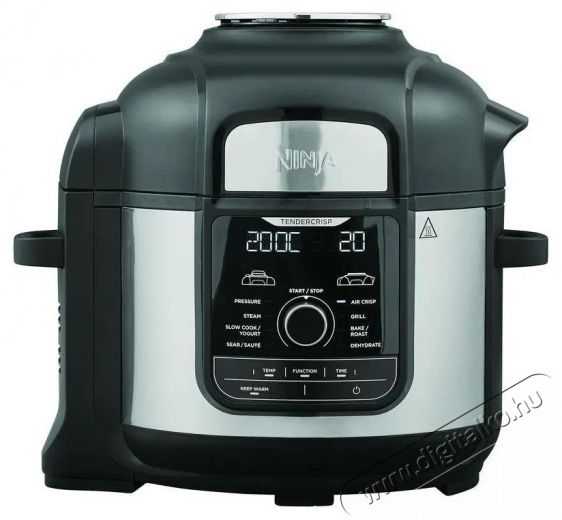 Ninja OP500EU Foodi MAX Multicooker 9in1 - 7, 5L - Kukta funkcióval Konyhai termékek - Konyhai kisgép (sütés / főzés / hűtés / ételkészítés) - Légkeveréses főzőgép / elektromos kukta / multifunkciós sütő - 505528