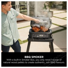 Ninja OG850EU Woodfire Pro XL Konyhai termékek - Sütő-főzőlap, tűzhely (szabadonálló) - Mini sütő / mini grill / mini konyha - 521851