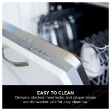 Ninja SL400EUWH Double Stack XL, 9,5 l, fehér Konyhai termékek - Konyhai kisgép (sütés / főzés / hűtés / ételkészítés) - Légkeveréses főzőgép / elektromos kukta / multifunkciós sütő - 521841