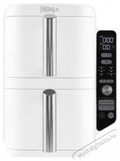 Ninja SL400EUWH Double Stack XL, 9,5 l, fehér Konyhai termékek - Konyhai kisgép (sütés / főzés / hűtés / ételkészítés) - Légkeveréses főzőgép / elektromos kukta / multifunkciós sütő - 521841