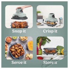 Ninja FN101EUSG Crispi 4in1 Konyhai termékek - Konyhai kisgép (sütés / főzés / hűtés / ételkészítés) - Légkeveréses főzőgép / elektromos kukta / multifunkciós sütő - 529805