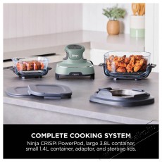 Ninja FN101EUSG Crispi 4in1 Konyhai termékek - Konyhai kisgép (sütés / főzés / hűtés / ételkészítés) - Légkeveréses főzőgép / elektromos kukta / multifunkciós sütő - 529805