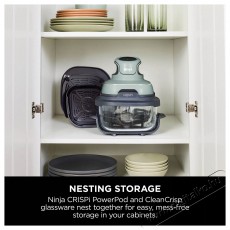 Ninja FN101EUSG Crispi 4in1 Konyhai termékek - Konyhai kisgép (sütés / főzés / hűtés / ételkészítés) - Légkeveréses főzőgép / elektromos kukta / multifunkciós sütő - 529805