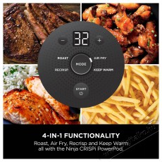 Ninja FN101EUSG Crispi 4in1 Konyhai termékek - Konyhai kisgép (sütés / főzés / hűtés / ételkészítés) - Légkeveréses főzőgép / elektromos kukta / multifunkciós sütő - 529805