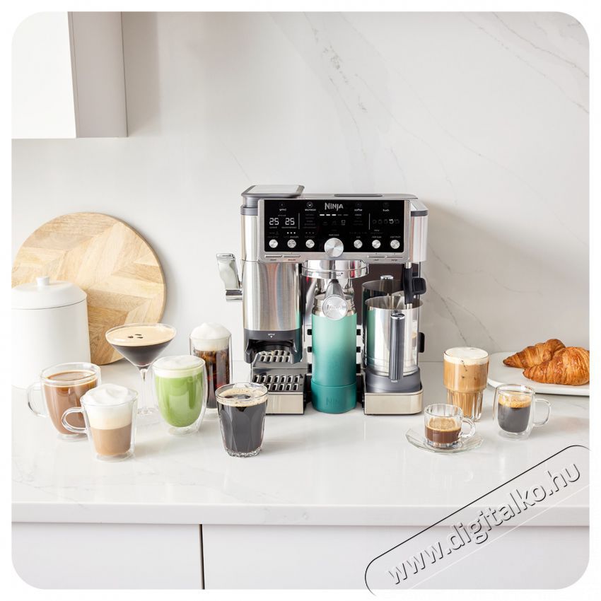 Ninja ES701EU Luxe Caf&eacute; Pro 3in1 pressz&oacute; k&aacute;v&eacute;főző Konyhai term&eacute;kek - K&aacute;v&eacute;főző / k&aacute;v&eacute;&ouml;rlő / kieg&eacute;sz&iacute;tő - Automata k&aacute;v&eacute;főző - 529803