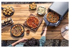 Ninja Artisan pizza MO201 4 az 1-ben k&uuml;lt&eacute;ri elektromos s&uuml;tő &eacute;s airfryer, 1760 W, 4 főz&eacute;si funkci&oacute;, 5 előre be&aacute;ll&iacute;tott pizza program, kelesztő funkci&oacute;, pizza kővel, fekete H&aacute;ztart&aacute;s / Otthon / K&uuml;lt&eacute;r - K&uuml;lt&eacute;r / kerti term&eacute;k / grill - Kerti grill - 534560