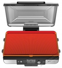 Ninja Sizzle Pro XL GX101EU elektromos grill, 1800 W, Inox H&aacute;ztart&aacute;s / Otthon / K&uuml;lt&eacute;r - K&uuml;lt&eacute;r / kerti term&eacute;k / grill - Kerti grill - 534559