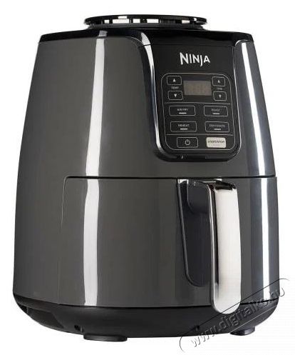 Ninja AF100EU, fekete / ez&uuml;st Konyhai term&eacute;kek - Konyhai kisg&eacute;p (s&uuml;t&eacute;s / főz&eacute;s / hűt&eacute;s / &eacute;telk&eacute;sz&iacute;t&eacute;s) - L&eacute;gkever&eacute;ses főzőg&eacute;p / elektromos kukta / multifunkci&oacute;s s&uuml;tő - 521846