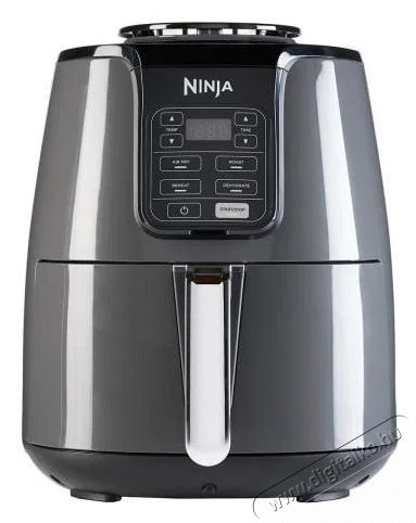 Ninja AF100EU, fekete / ez&uuml;st Konyhai term&eacute;kek - Konyhai kisg&eacute;p (s&uuml;t&eacute;s / főz&eacute;s / hűt&eacute;s / &eacute;telk&eacute;sz&iacute;t&eacute;s) - L&eacute;gkever&eacute;ses főzőg&eacute;p / elektromos kukta / multifunkci&oacute;s s&uuml;tő - 521846