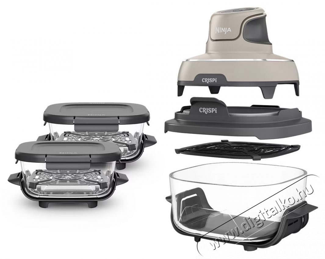 Ninja FN101EUST Crispi 4in1 Konyhai kisg&eacute;p Konyhai term&eacute;kek - Konyhai kisg&eacute;p (s&uuml;t&eacute;s / főz&eacute;s / hűt&eacute;s / &eacute;telk&eacute;sz&iacute;t&eacute;s) - L&eacute;gkever&eacute;ses főzőg&eacute;p / elektromos kukta / multifunkci&oacute;s s&uuml;tő - 537632