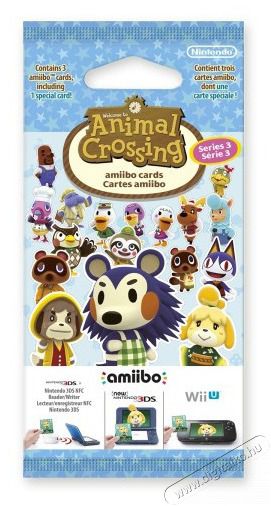 Nintendo Amiibo Animal Crossing: Happy Home Designer Vol.3 3 darabos kártya csomag Háztartás / Otthon / Kültér - Játék / Sport - Kiegészítő - 394499