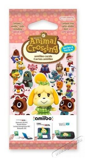 Nintendo Amiibo Animal Crossing: Happy Home Designer Vol.4 3 darabos kártya csomag Háztartás / Otthon / Kültér - Játék / Sport - Kiegészítő - 394500
