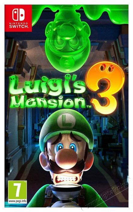 Nintendo Luigis Mansion 3 Switch j&aacute;t&eacute;kszoftver Iroda &eacute;s sz&aacute;m&iacute;t&aacute;stechnika - Egy&eacute;b sz&aacute;m&iacute;t&aacute;stechnikai term&eacute;k - 385752