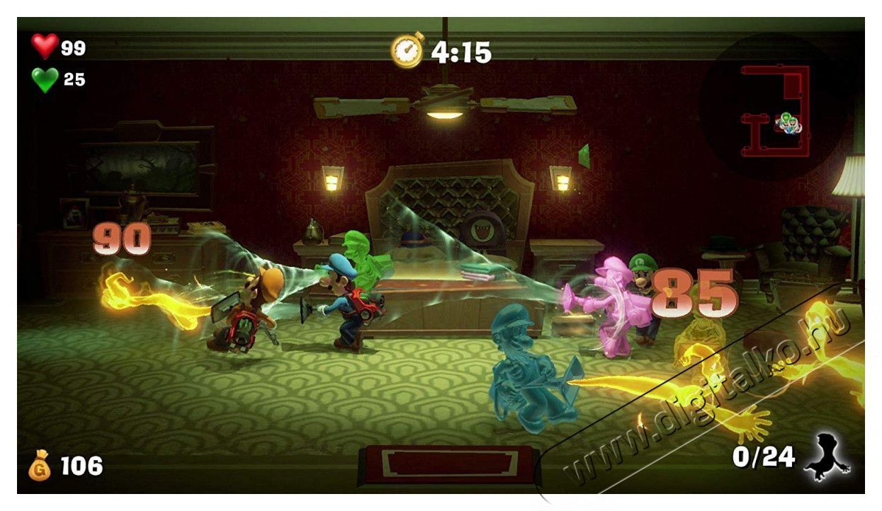 Nintendo Luigis Mansion 3 Switch j&aacute;t&eacute;kszoftver Iroda &eacute;s sz&aacute;m&iacute;t&aacute;stechnika - Egy&eacute;b sz&aacute;m&iacute;t&aacute;stechnikai term&eacute;k - 385752