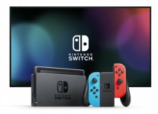 Nintendo Switch Neon Red & Blue Joy-Con játékkonzol Iroda és számítástechnika - Játék konzol - Kiegészítő - 418406