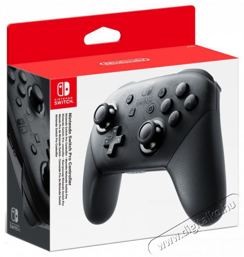 Nintendo Switch Pro Controller fekete vezeték nélküli kontroller Iroda és számítástechnika - Játék konzol - Kontroller - 418139