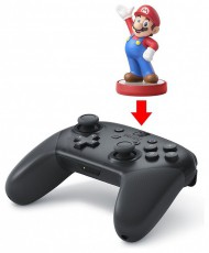 Nintendo Switch Pro Controller fekete vezeték nélküli kontroller Iroda és számítástechnika - Játék konzol - Kontroller - 418139