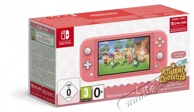 Nintendo Switch Lite coral + Animal Crossing New Horizons + 3 h&oacute;nap Online j&aacute;t&eacute;kkonzol csomag Iroda &eacute;s sz&aacute;m&iacute;t&aacute;stechnika - J&aacute;t&eacute;k konzol - Playstation 4 (PS4) j&aacute;t&eacute;k - 438922