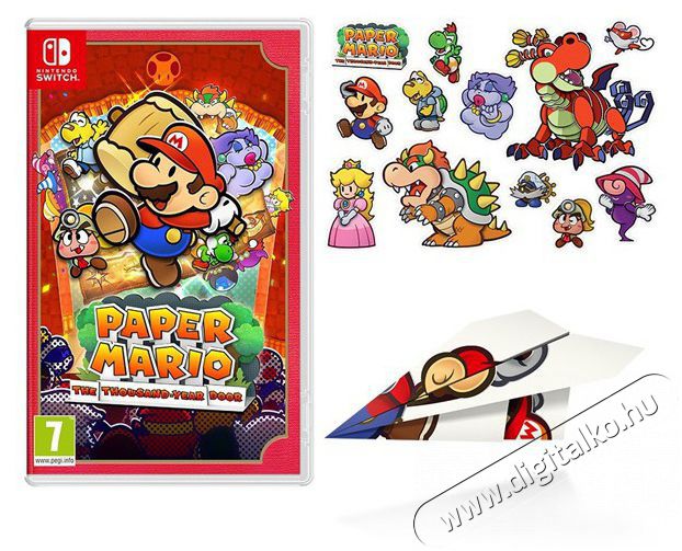 Nintendo Paper Mario: The Thousand-Year Door Switch j&aacute;t&eacute;kszoftver Iroda &eacute;s sz&aacute;m&iacute;t&aacute;stechnika - J&aacute;t&eacute;k konzol - Nintendo Switch j&aacute;t&eacute;k - 515838