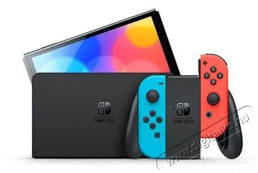 Nintendo Switch (OLED model) Neon blue/Neon red Iroda &eacute;s sz&aacute;m&iacute;t&aacute;stechnika - J&aacute;t&eacute;k konzol - Nintendo Switch j&aacute;t&eacute;k - 521867