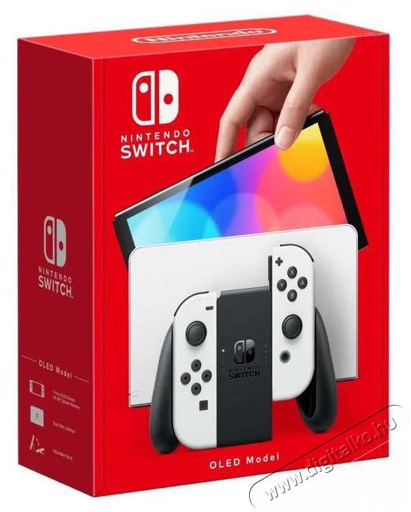 Nintendo Switch (OLED model) White Iroda &eacute;s sz&aacute;m&iacute;t&aacute;stechnika - J&aacute;t&eacute;k konzol - Nintendo Switch j&aacute;t&eacute;k - 521866