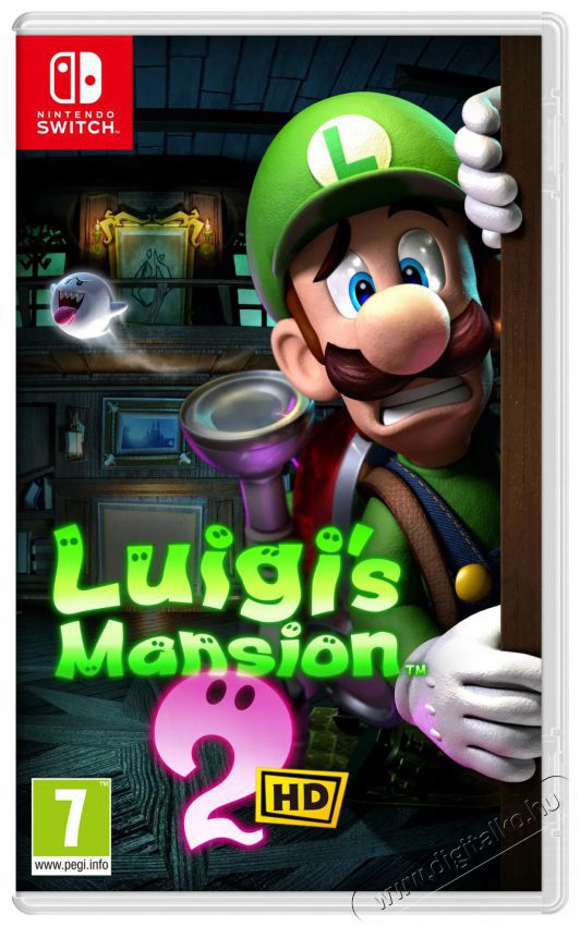 Nintendo Luigis Mansion 2 HD Switch j&aacute;t&eacute;kszoftver Iroda &eacute;s sz&aacute;m&iacute;t&aacute;stechnika - J&aacute;t&eacute;k konzol - Nintendo Switch j&aacute;t&eacute;k - 515839