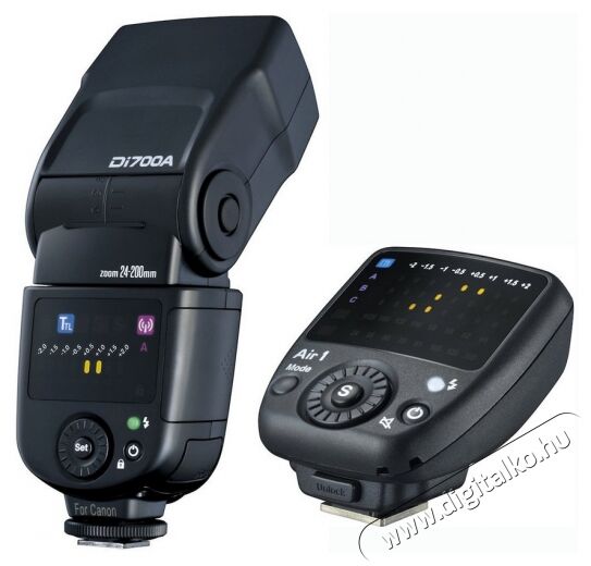 Nissin Di700A rendszer vaku + Air 1 vezeték nélküli jeladó - Sony Fotó-Videó kiegészítők - Vaku - Rendszer vaku - 287618