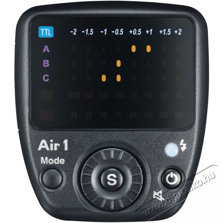 Nissin Commander Air 1 rádiós TTL távkioldó (Fuji) Fotó-Videó kiegészítők - Vaku kiegészítő - Jeladó / távkioldó - 315222