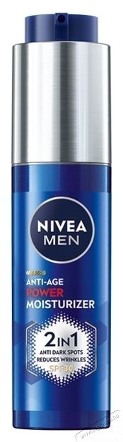 Nivea Men Anti-Age Power, 2 az 1-ben arckr&eacute;m hialuronsavval &eacute;s Luminous630-al, 50 ml Sz&eacute;ps&eacute;g&aacute;pol&aacute;s / Eg&eacute;szs&eacute;g - Arc / bőr &aacute;pol&aacute;s - Kieg&eacute;sz&iacute;tő - 537170