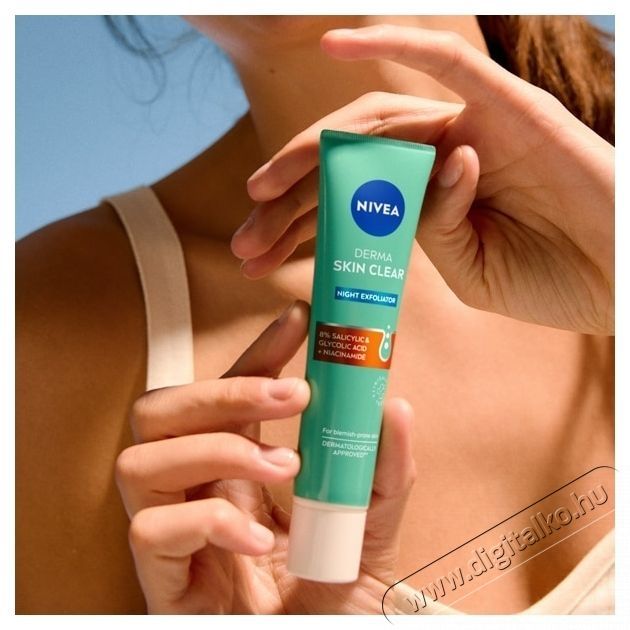 Nivea H&aacute;mlaszt&oacute; &eacute;jszakai kezel&eacute;s Derma Skin Clear, 40 ml Sz&eacute;ps&eacute;g&aacute;pol&aacute;s / Eg&eacute;szs&eacute;g - Arc / bőr &aacute;pol&aacute;s - Kieg&eacute;sz&iacute;tő - 537162