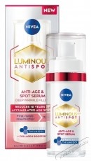 Nivea Luminous630 Sz&eacute;rum, 2 az 1-ben, r&aacute;nctalan&iacute;t&oacute;, pigmentfoltok ellen, 30 ml Sz&eacute;ps&eacute;g&aacute;pol&aacute;s / Eg&eacute;szs&eacute;g - Arc / bőr &aacute;pol&aacute;s - Kieg&eacute;sz&iacute;tő - 537160