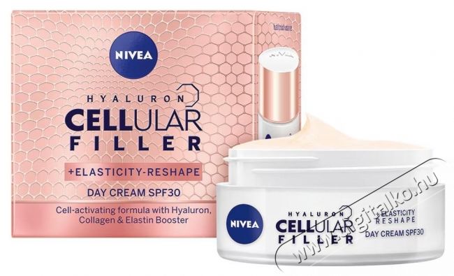 Nivea Cellular Elasticity SPF30 Nappali arckr&eacute;m, 50 ml Sz&eacute;ps&eacute;g&aacute;pol&aacute;s / Eg&eacute;szs&eacute;g - Arc / bőr &aacute;pol&aacute;s - Kieg&eacute;sz&iacute;tő - 537157
