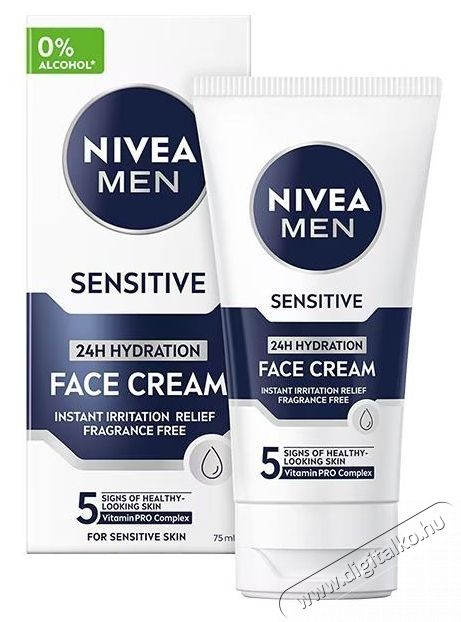 Nivea Sensitive arckr&eacute;m, 75ml Sz&eacute;ps&eacute;g&aacute;pol&aacute;s / Eg&eacute;szs&eacute;g - Arc / bőr &aacute;pol&aacute;s - Kieg&eacute;sz&iacute;tő - 537155