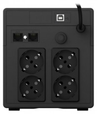 NJOY Sz&uuml;netmentes 1000VA - Cadu 1000 (2 Schuko, line-interakt&iacute;v, USB menedzsment, RJ11/45 vonalv&eacute;delem(1Gb/s), fekete) Iroda &eacute;s sz&aacute;m&iacute;t&aacute;stechnika - Sz&aacute;m&iacute;t&oacute;g&eacute;p tartoz&eacute;k - T&aacute;pegys&eacute;g - 490469