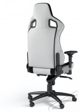 Noblechairs EPIC, fehér-fekete Iroda és számítástechnika - Egyéb számítástechnikai termék - 518418