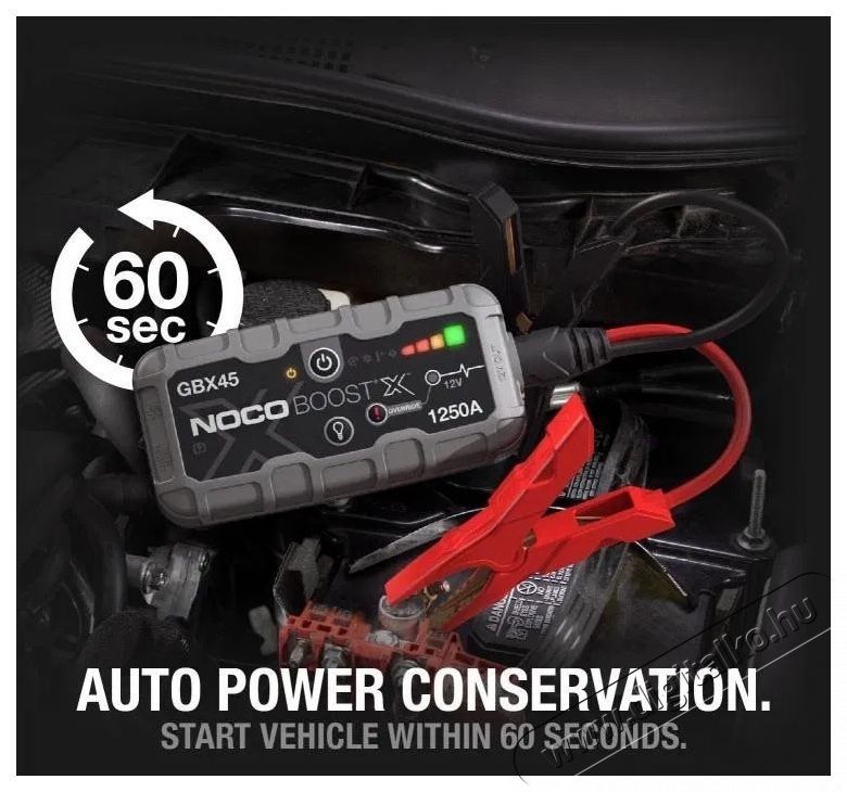 NOCO BOOST X GBX45 ind&iacute;t&aacute;sr&aacute;seg&iacute;tő-powerbank Aut&oacute;hifi / Aut&oacute; felszerel&eacute;s - Aut&oacute;s / aut&oacute;hifi kieg&eacute;sz&iacute;tő - Aut&oacute; akkumul&aacute;tor t&ouml;ltő - 531995