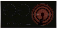 Nodor V 2170 SL BK beépíthető kerámia főzőlap Konyhai termékek - Sütő-főzőlap, tűzhely (beépíthető) - Elektromos főzőlap (beépíthető) - 358556