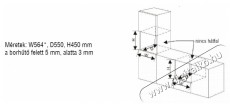 Nodor NorCare VC-4800 DB/A beépíthető borhűtő Konyhai termékek - Hűtő, fagyasztó (beépíthető) - Borhűtő - 451565