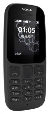 Nokia 105 (2017) DS mobiltelefon - fekete Egyéb - Nem forgalmazzuk ! - 325773