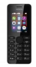 Nokia 108 DS mobiltelefon - fekete Mobil / Kommunikáció / Smart - Klasszikus / Mobiltelefon időseknek - 301690
