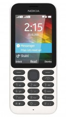 Nokia 215 DS mobiltelefon - fehér Mobil / Kommunikáció / Smart - Klasszikus / Mobiltelefon időseknek - 301694
