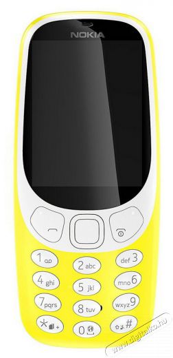 Nokia 3310 (2017) DS mobiltelefon - sárga Mobil / Kommunikáció / Smart - Klasszikus / Mobiltelefon időseknek - 330176