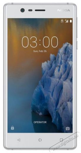 Nokia 3 Single SIM okostelefon - fehér Egyéb - Nem forgalmazzuk ! - 328471